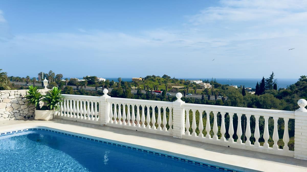 Villa met zee- en bergzicht in Mijas – 4 slaapkamers, privé verwarmd zwembad in Mijas - foto 2