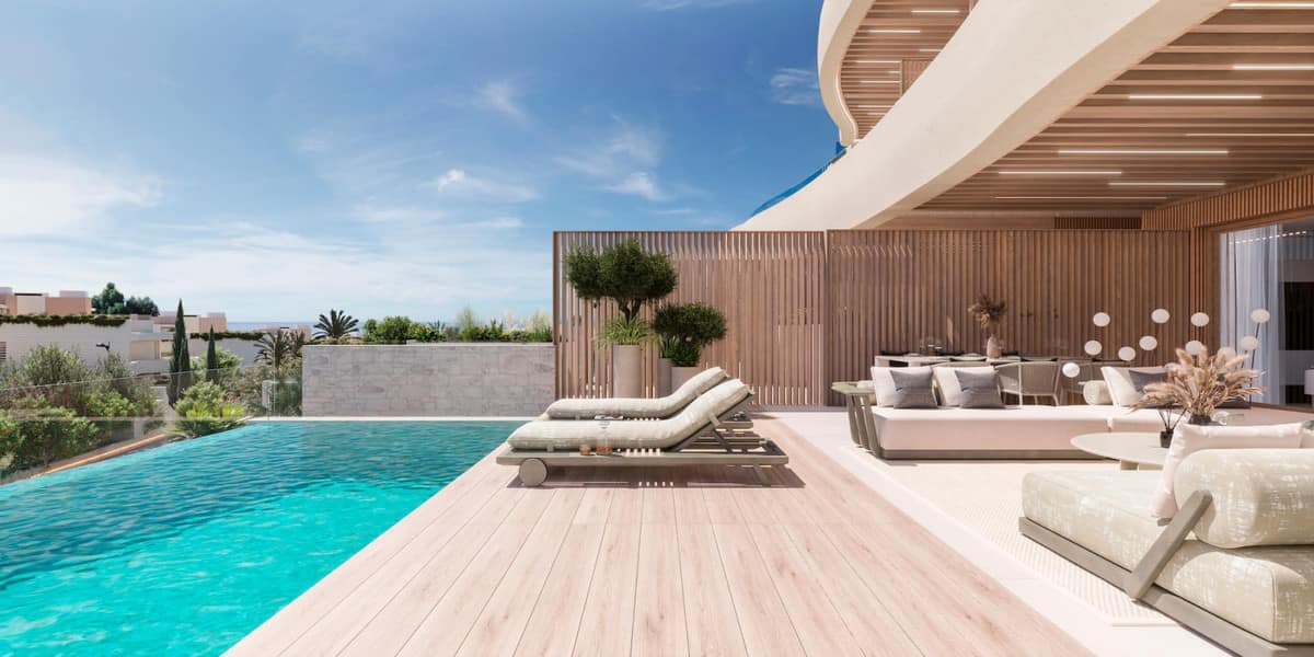 Drie-slaapkamerappartement aan het strand in Marbella in Marbella - foto 6