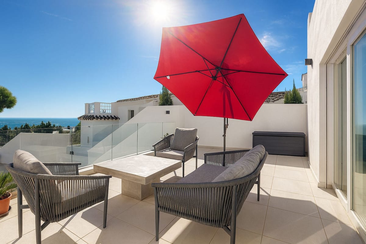 3-slaapkamer vrijstaande villa in La Cala de Mijas met zeezicht en privézwembad in Mijas - foto 20