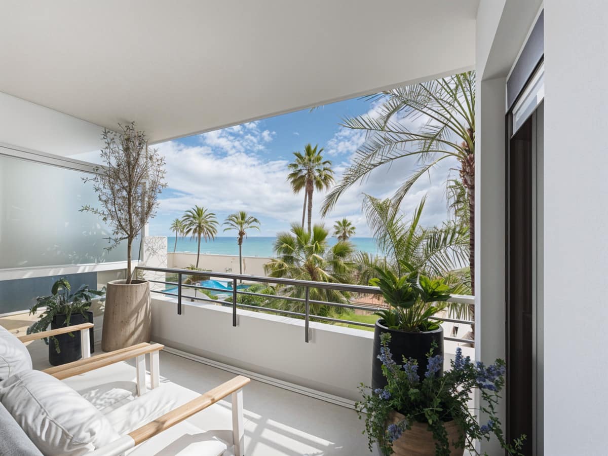 Appartement aan het strand in Estepona — 2 slaapkamers, 97 m² in Estepona - foto 11