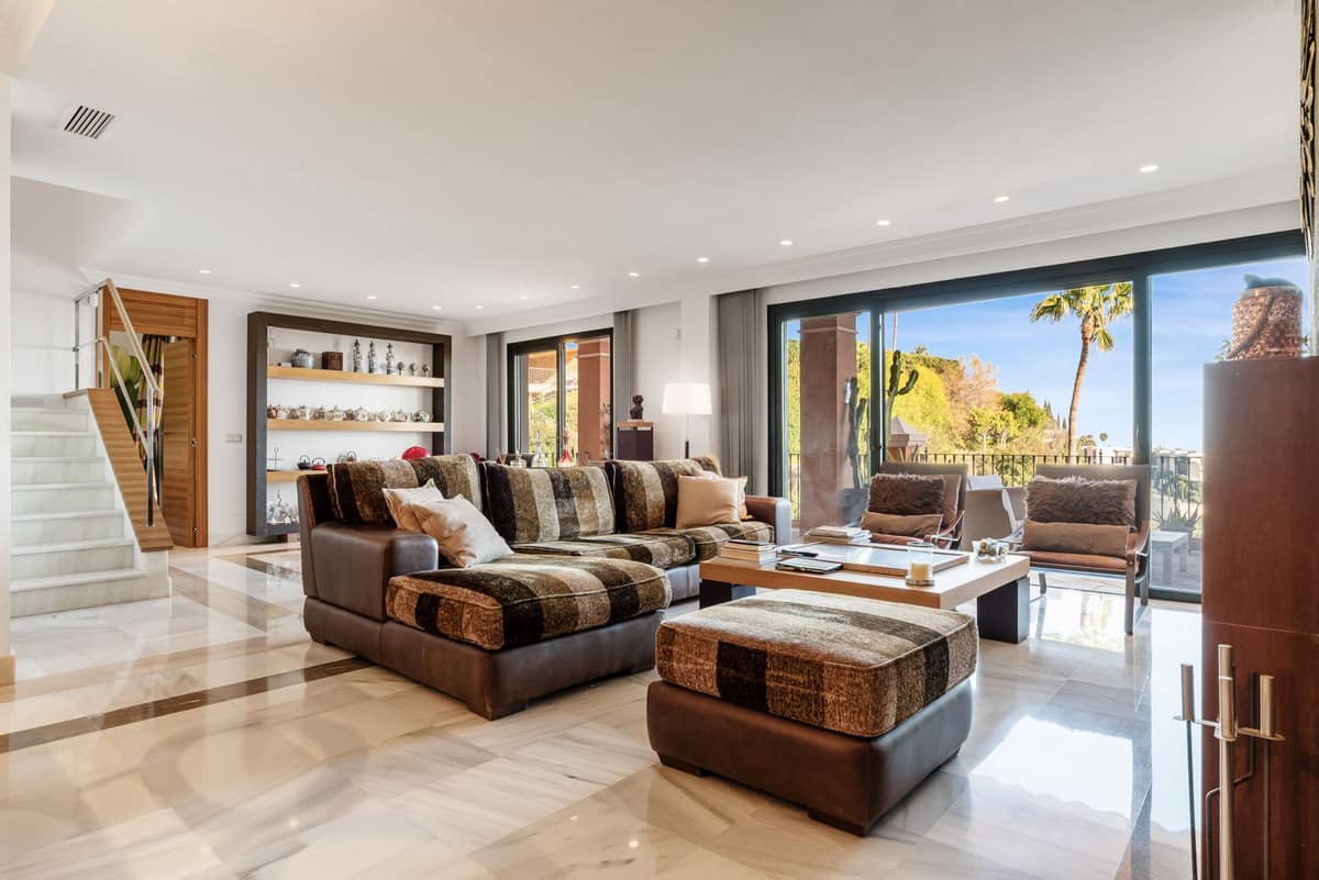 Panoramisch zeezicht duplex penthouse in Monte Halcones in Monte Halcones - foto 4