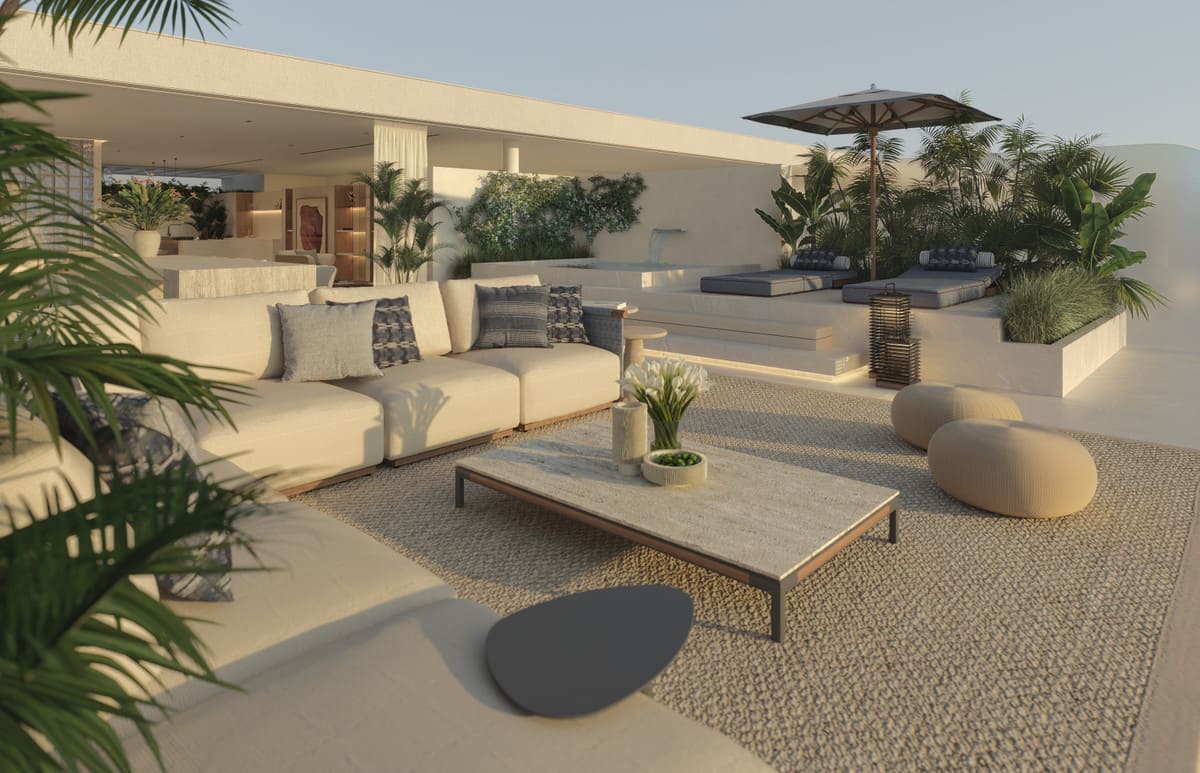 3-slaapkamer nieuwbouwappartement in Estepona in Estepona - foto 7