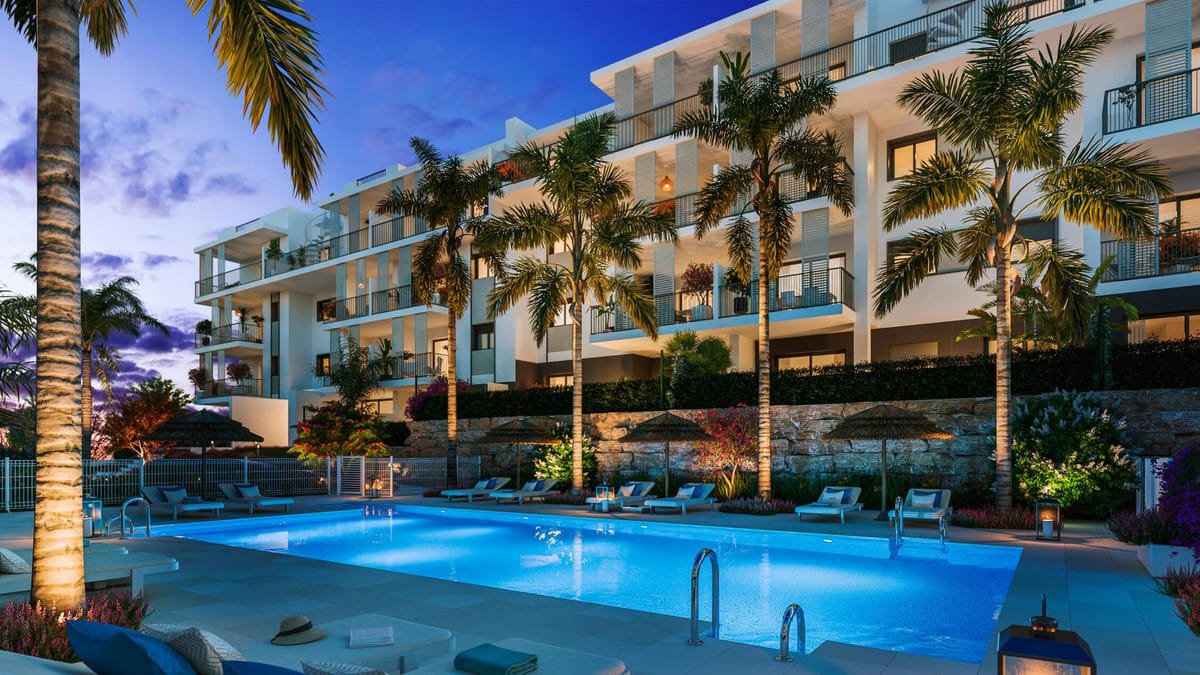 Nieuw 2-slaapkamer appartement in Estepona, op 400 m van het strand in Estepona - foto 4