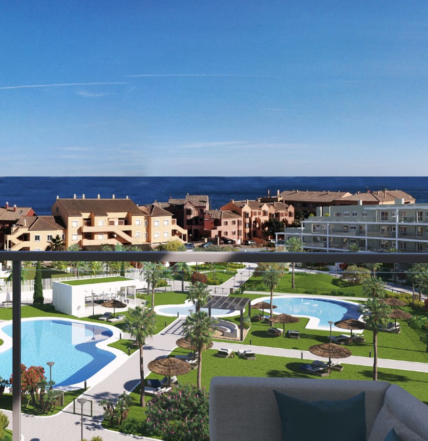 Nieuwbouw appartement met 2 slaapkamers in Manilva, Málaga in Manilva - foto 6