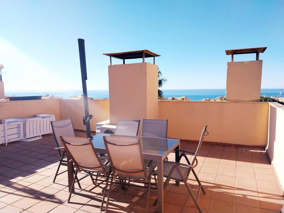 Hoekpenthouse met groot privé-solarium en panoramisch zeezicht in Mijas Costa in Mijas Costa - foto 7