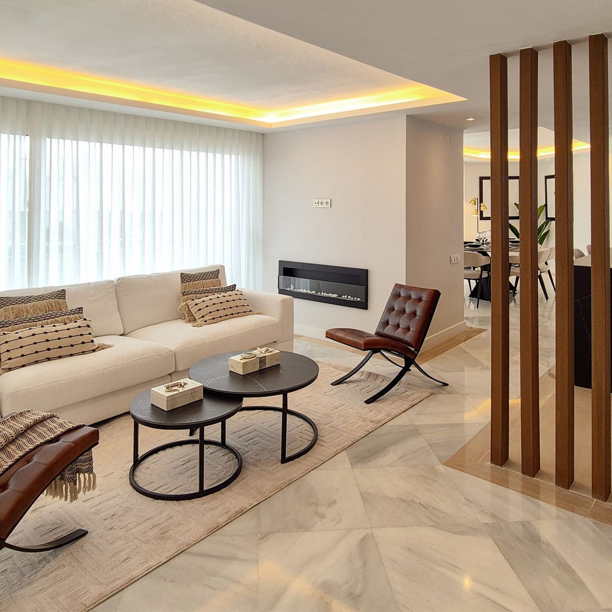 Drie-slaapkamer duplexpenthouse in Marbella in Marbella - foto 2