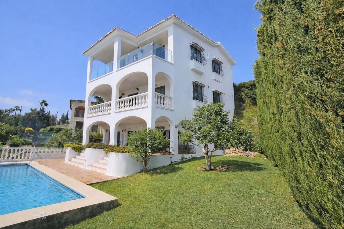 4 slaapkamers vrijstaande villa met panoramisch zeezicht in Campo Mijas in Mijas Costa - foto 2