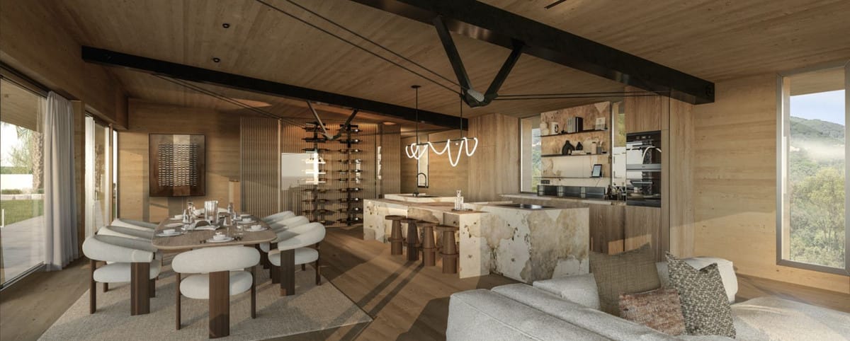 Exclusieve villa in aanbouw met zeezicht in La Reserva, Sotogrande Alto in Sotogrande Alto - foto 3