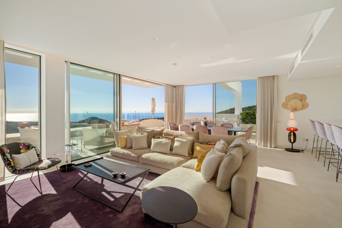 3-slaapkamer duplex penthouse in Ojén in Ojén - foto 2