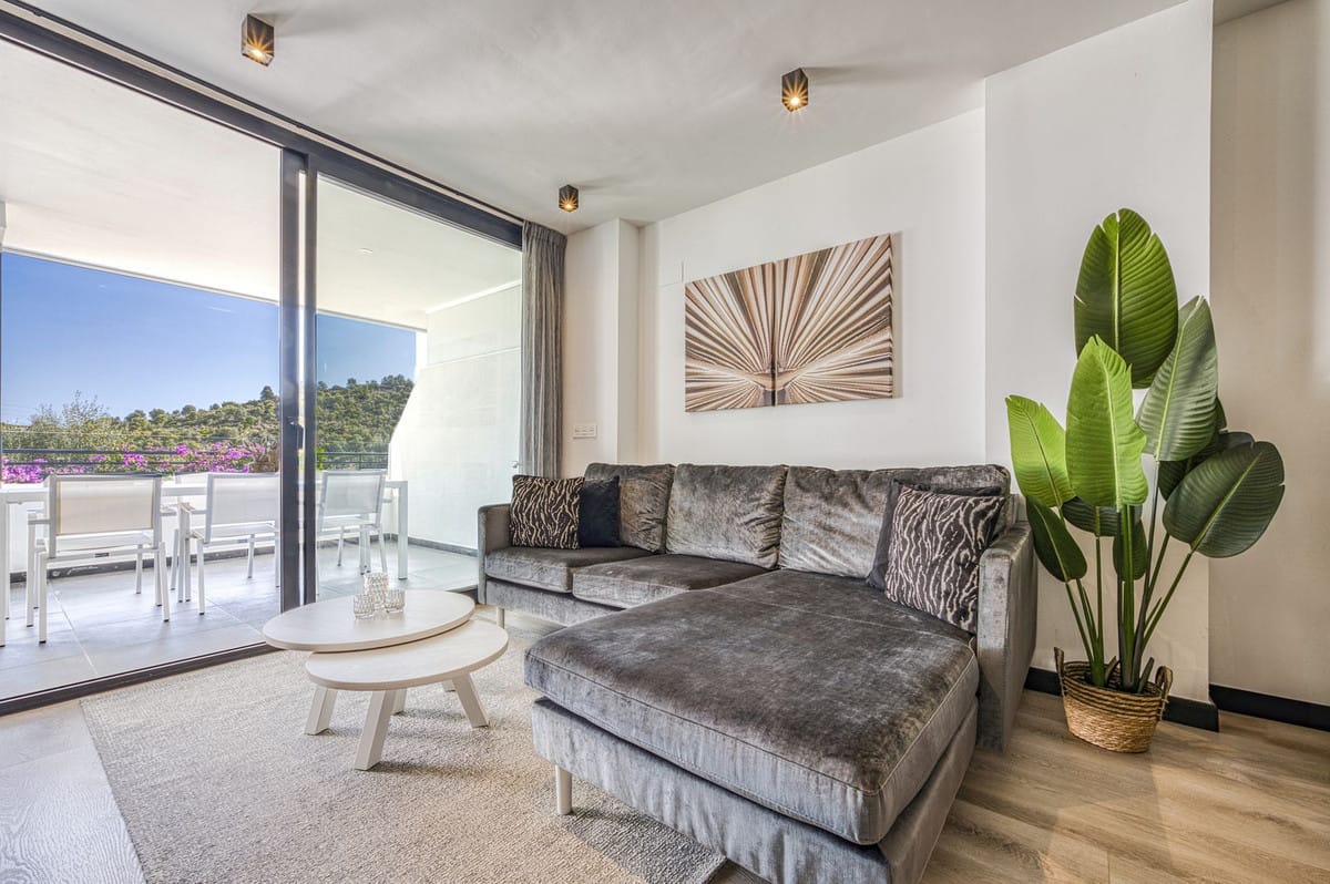 Luxe benedenverdiepingsloft met 1 slaapkamer en panoramisch zee- en bergzicht in La Cala de Mijas in La Cala de Mijas - foto 2