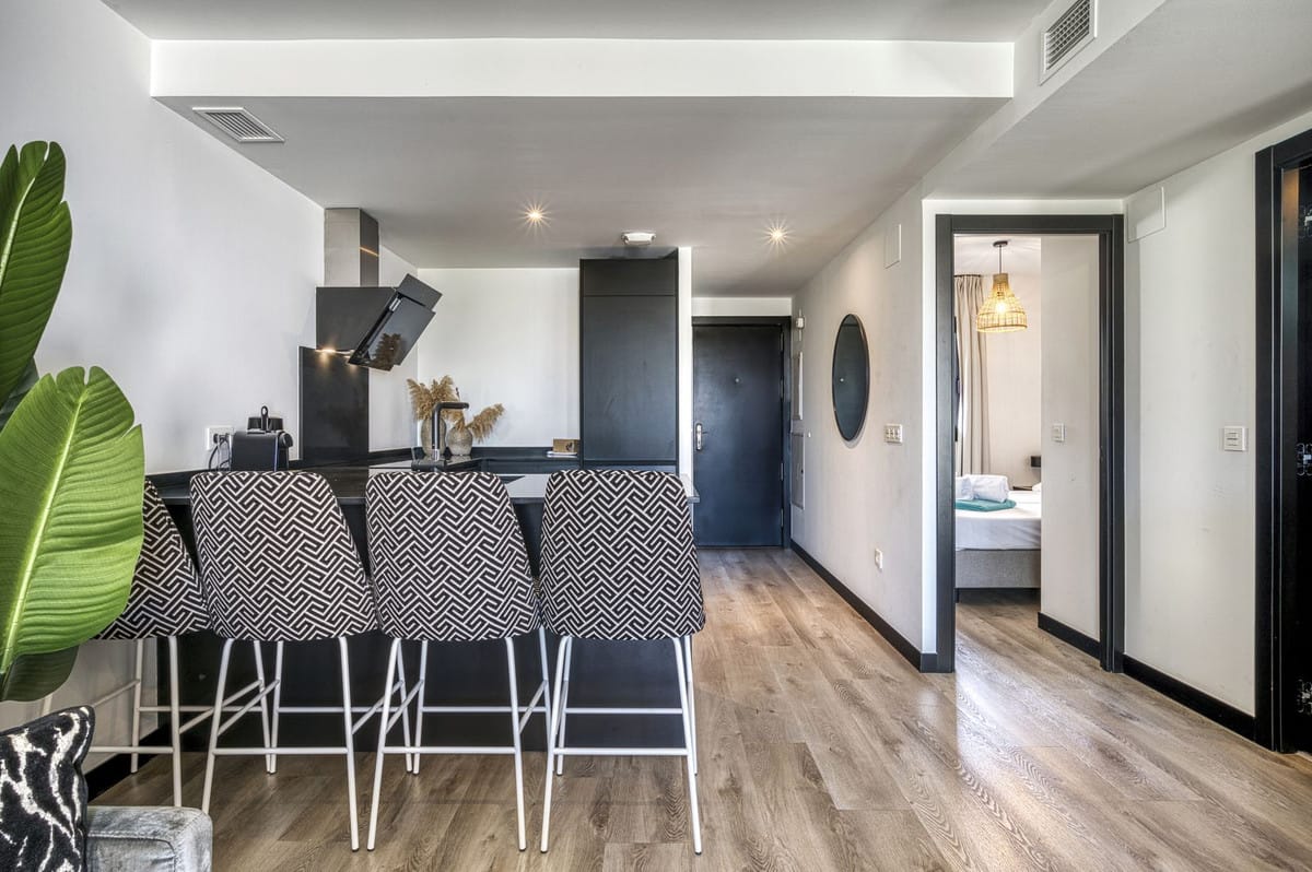 Luxe benedenverdiepingsloft met 1 slaapkamer en panoramisch zee- en bergzicht in La Cala de Mijas in La Cala de Mijas - foto 4