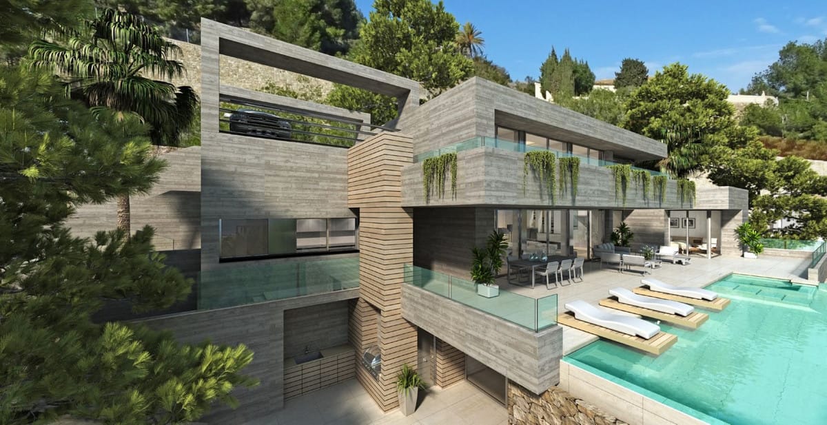 5-slaapkamer villa in Benahavís – Off-plan ecologische hedendaagse villa op ruime kavel (sleutel-klaar) in Benahavís - foto 3