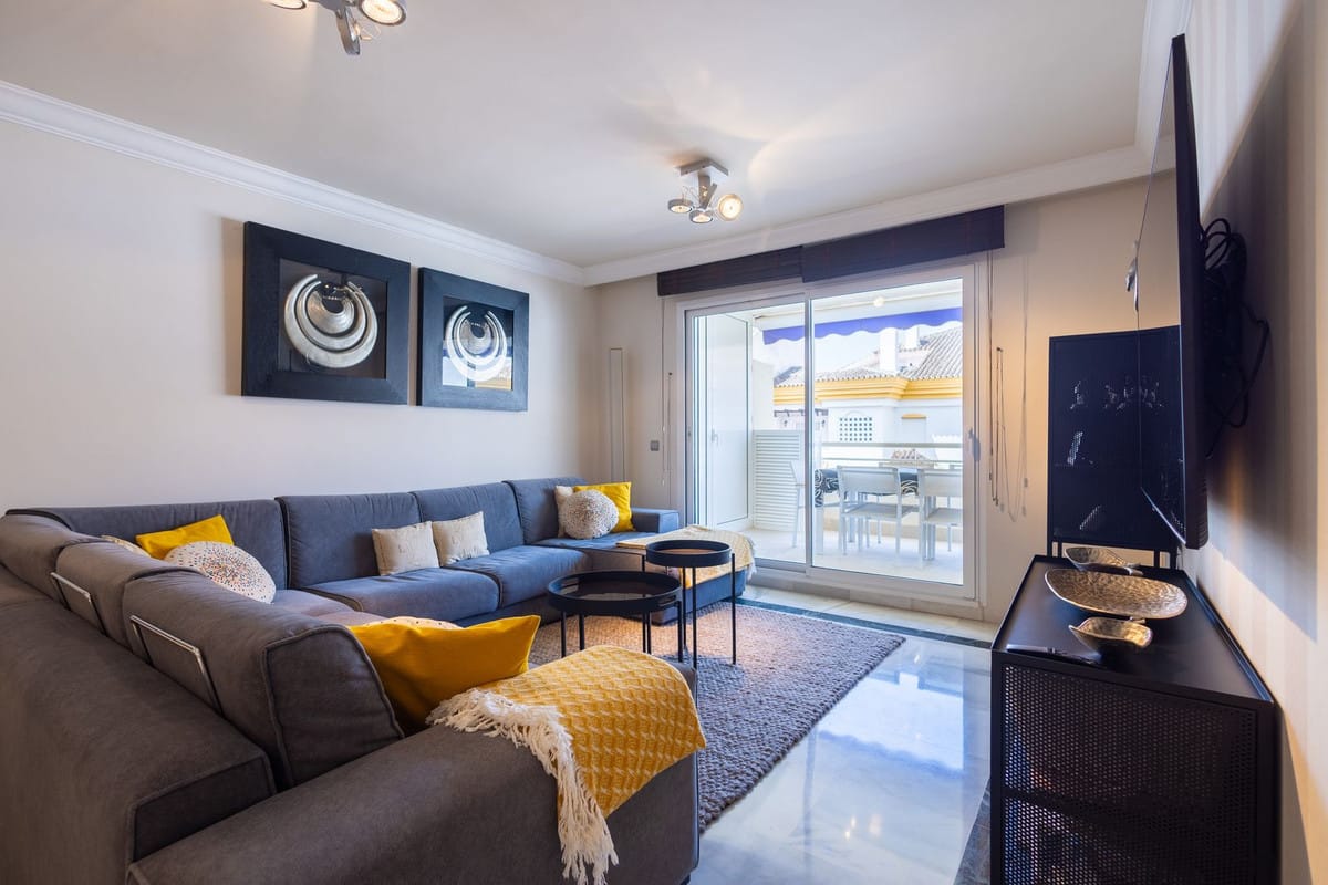 4-slaapkamer penthouse met zeezicht in Marbella in Marbella - foto 5