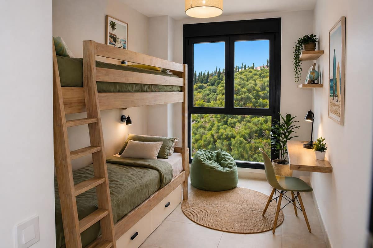 Gloednieuw sleutelklaar appartement met 3 slaapkamers in Mijas Costa in Mijas Costa - foto 12
