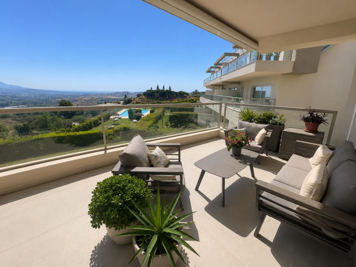 Drie slaapkamer appartement met panoramisch uitzicht in Harmony, La Cala Golf in La Cala Golf - foto 4