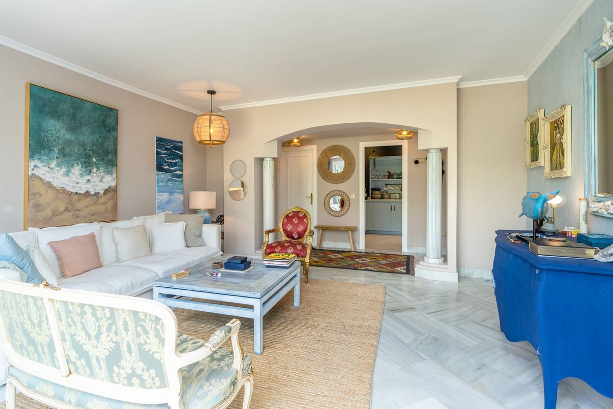 1-slaapkamer tuinappartement aan het strand in Elviria, Marbella in Marbella - foto 4