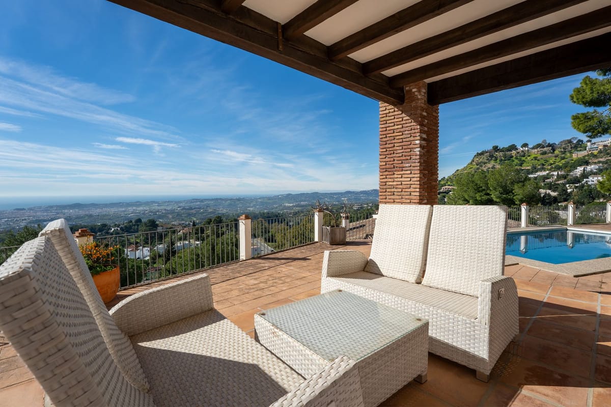 3-slaapkamer villa met panoramisch zeezicht in Mijas Pueblo in Mijas - foto 2