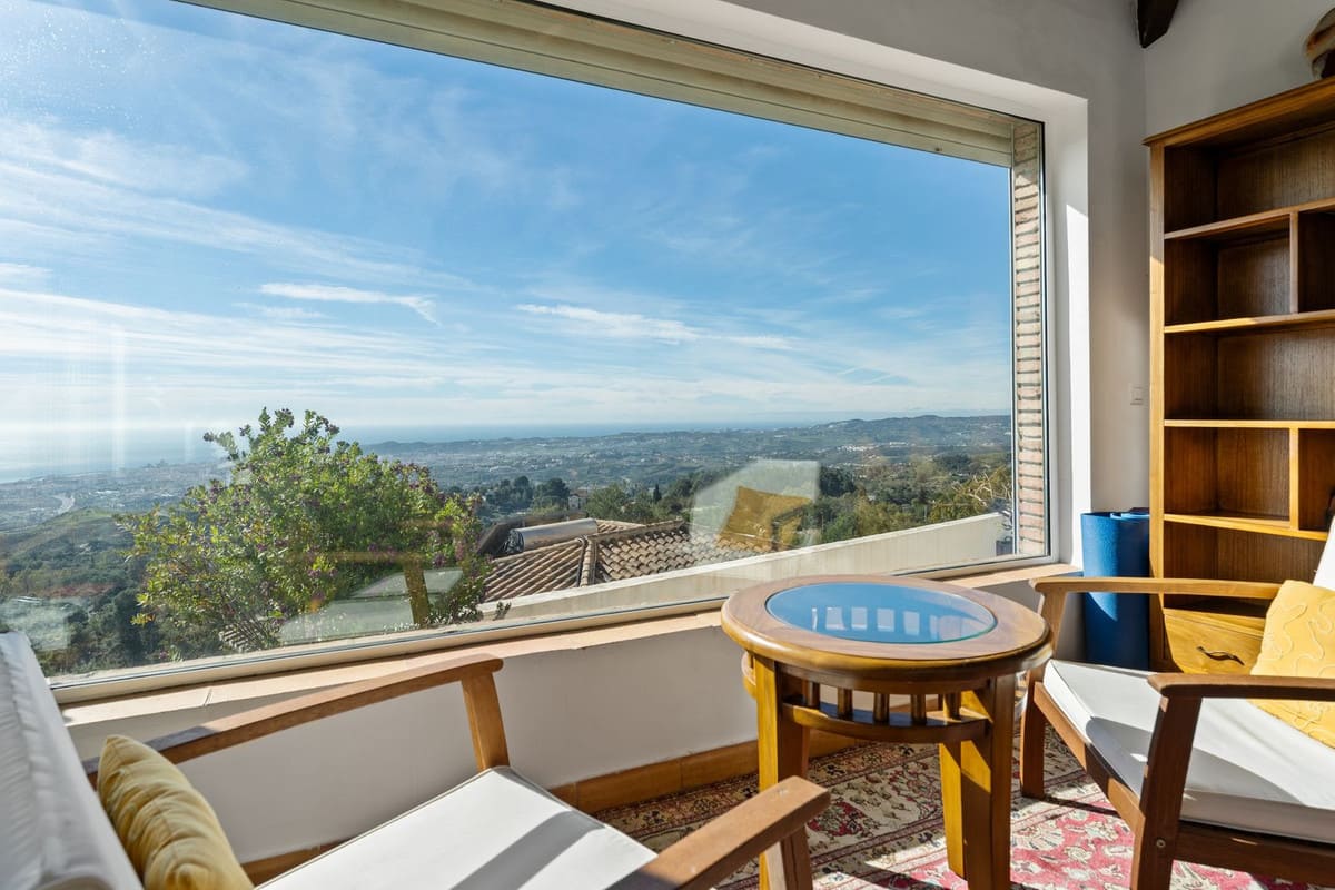 3-slaapkamer villa met panoramisch zeezicht in Mijas Pueblo in Mijas - foto 11