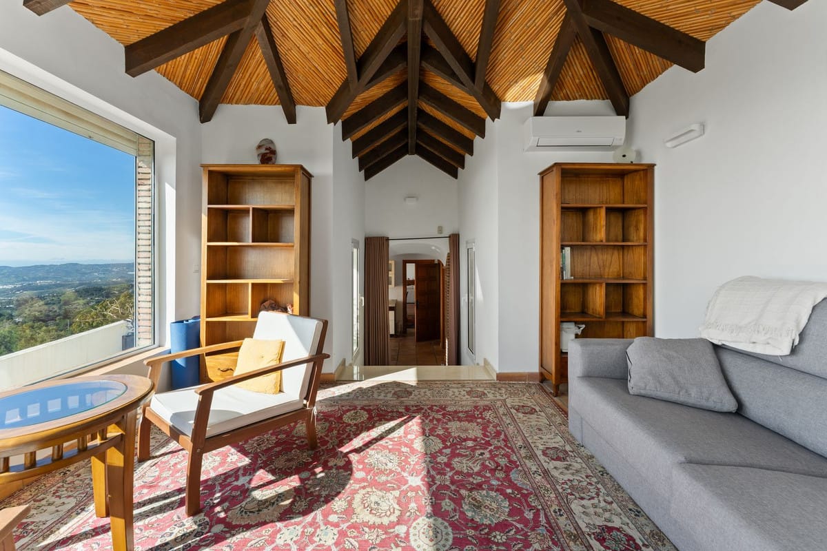 3-slaapkamer villa met panoramisch zeezicht in Mijas Pueblo in Mijas - foto 12
