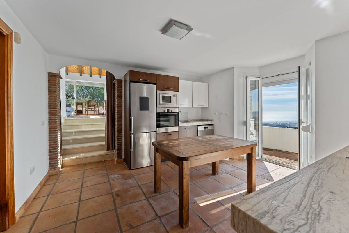 3-slaapkamer villa met panoramisch zeezicht in Mijas Pueblo in Mijas - foto 14