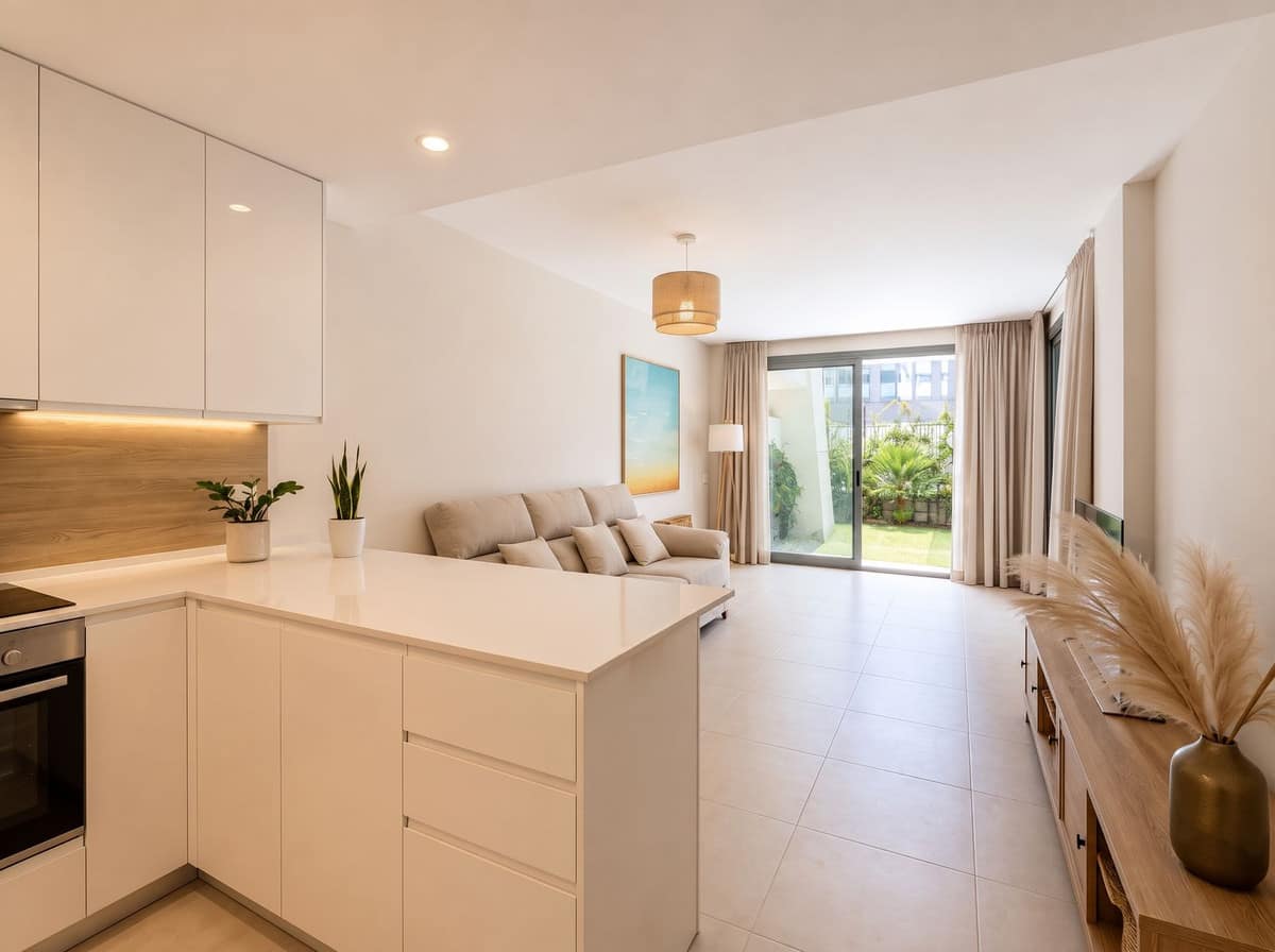2-slaapkamer appartement met privé tuin in Vanian Gardens, Estepona in Selwo - foto 9