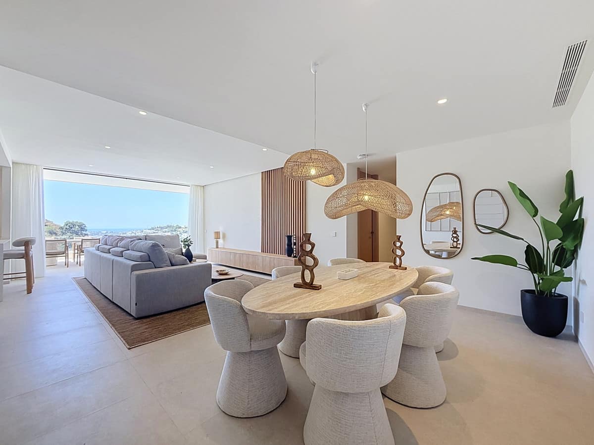 Drie slaapkamers penthouse in Benahavís met zeezicht en 93 m² terras in Benahavís - foto 7