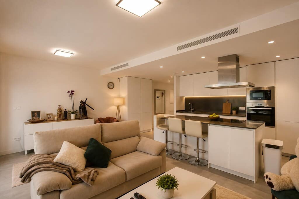 Hoekappartement begane grond — 3 slpk, tuin & zwembadzicht, Estepona in Estepona - foto 14