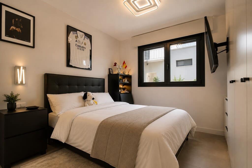 Hoekappartement begane grond — 3 slpk, tuin & zwembadzicht, Estepona in Estepona - foto 8