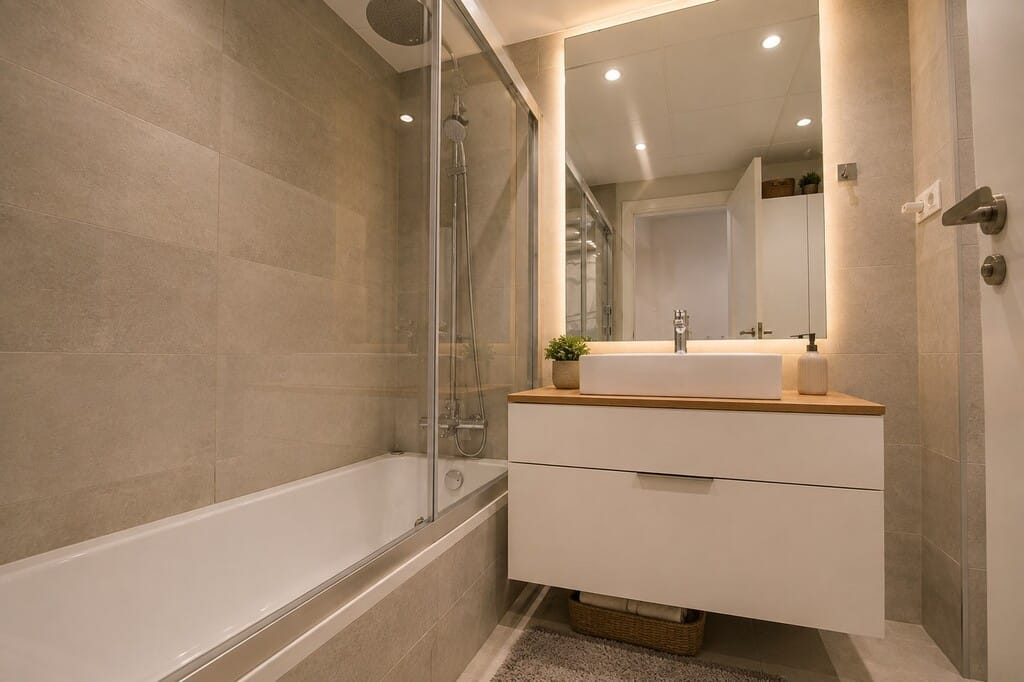 Hoekappartement begane grond — 3 slpk, tuin & zwembadzicht, Estepona in Estepona - foto 10