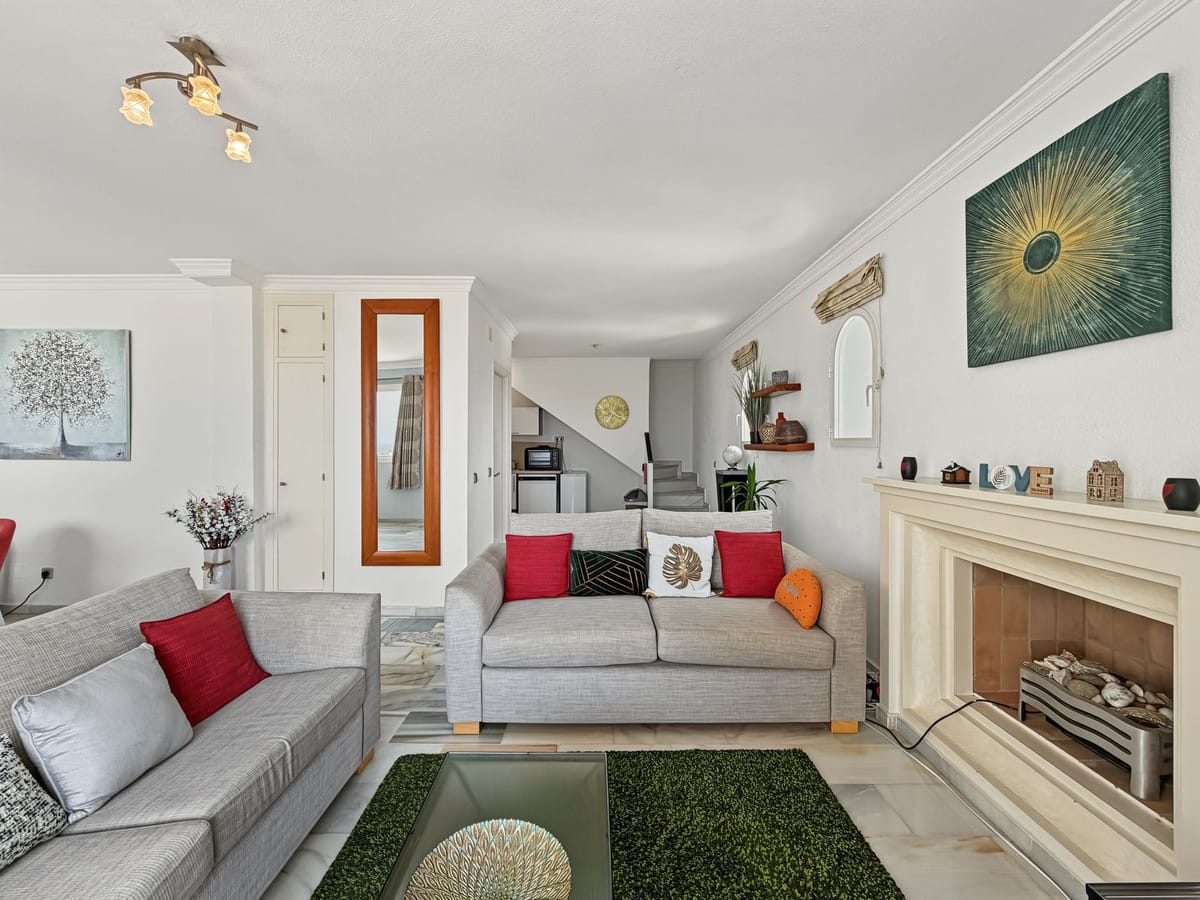 Duplex-penthouse met panoramisch zeezicht in Forest Hills, Estepona in Estepona - foto 4