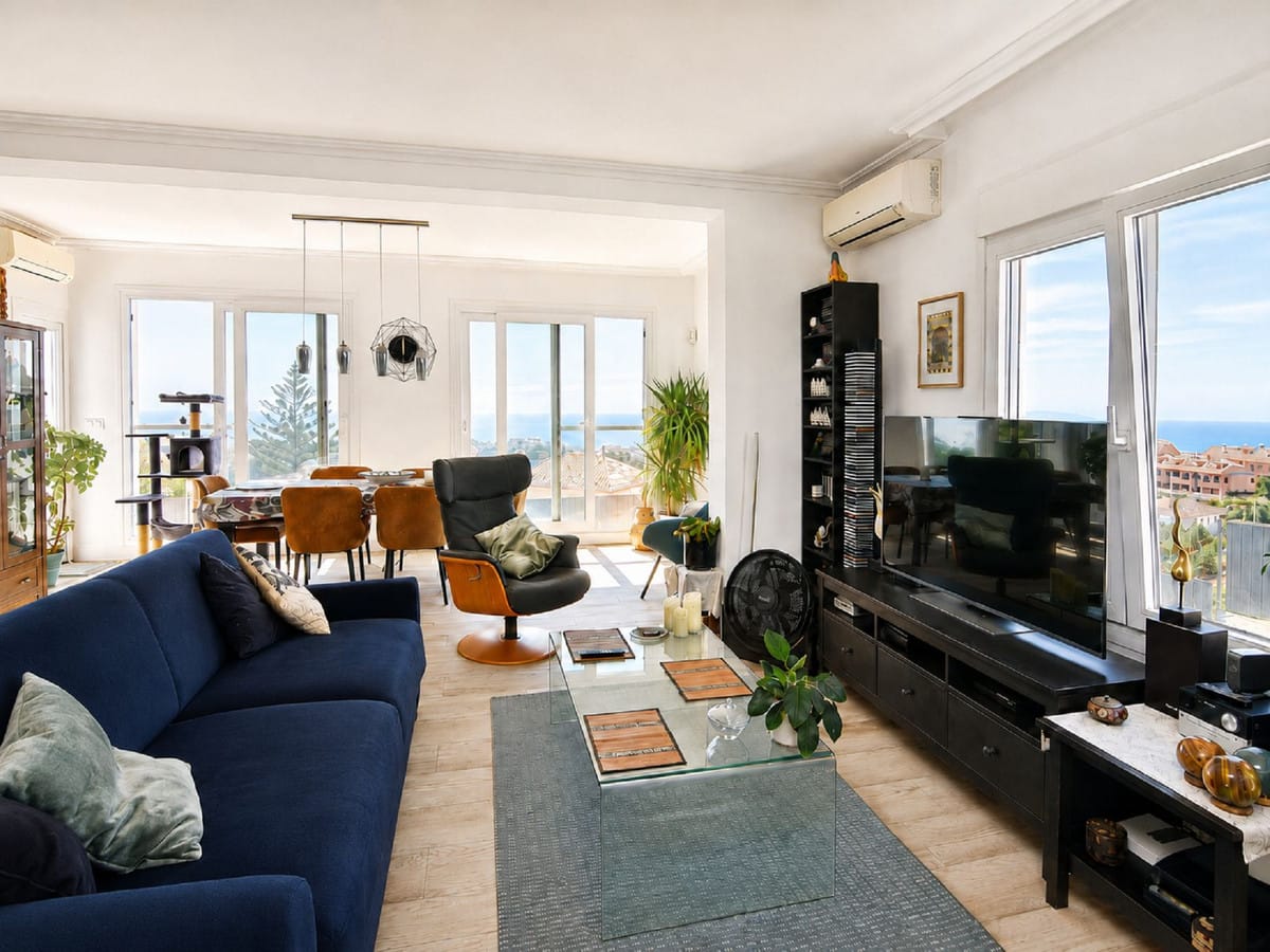Vrijstaande gerenoveerde villa met panoramisch zeezicht in Benalmádena Pueblo in Benalmadena Pueblo - foto 12