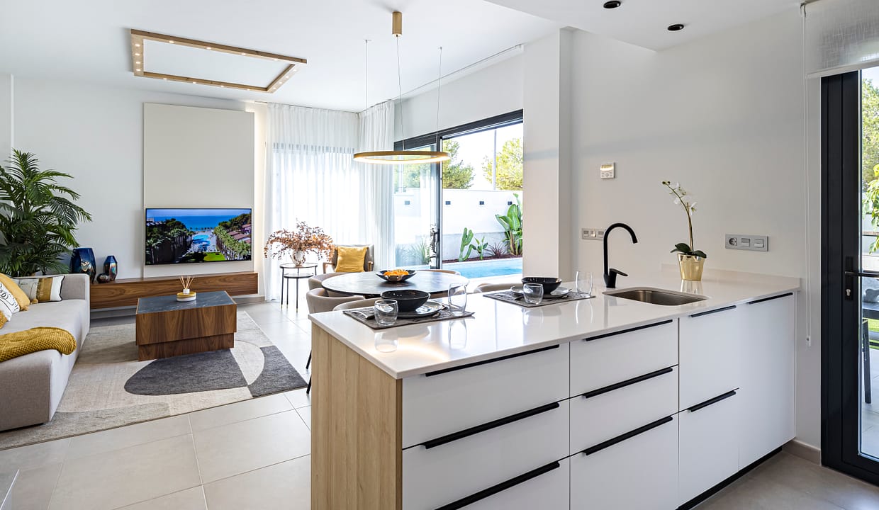 Tindra Golf 1 - cocina y salón