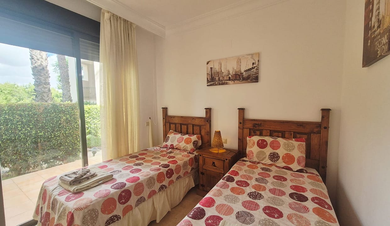 3 Bed, 2 Bath Ground Floor Corner Apartment For Sale - Roda Golf & Beach Resort, San Javier 27