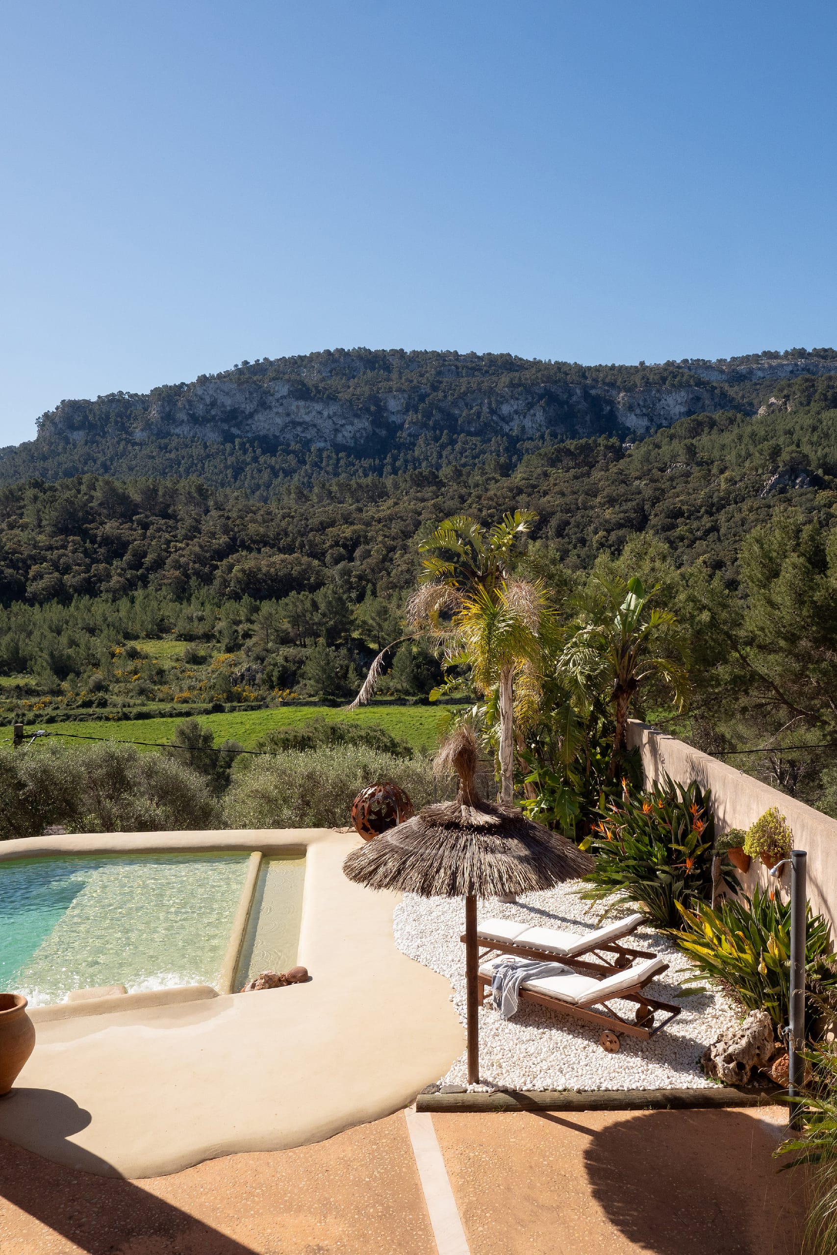 Detached house with pool and garden in Puigpunyent