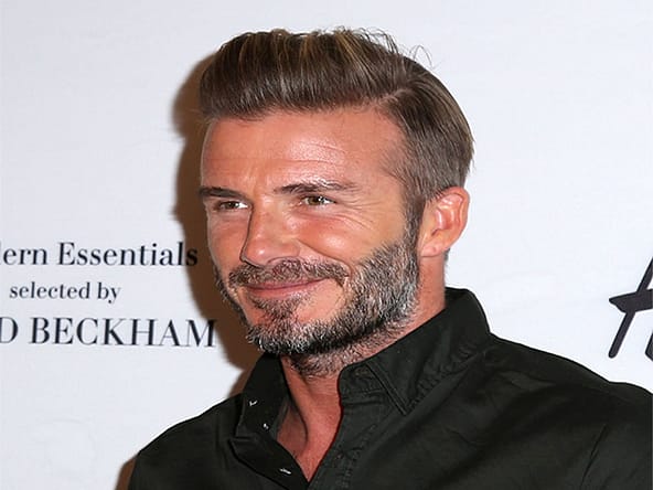 David Beckham meets women’s football team in Istanbul