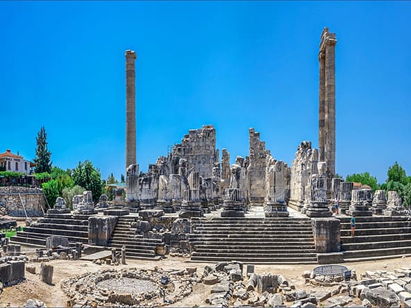 Didim's Temple of Apollo visitor increase