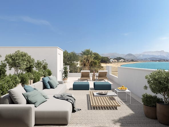 Sea View Townhouse Alcudia