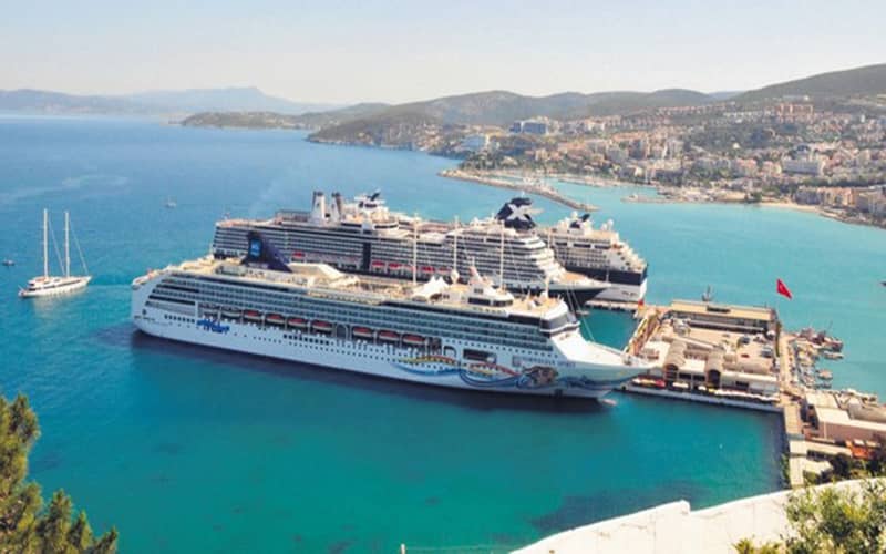 Increase in cruise passengers visiting Turkey