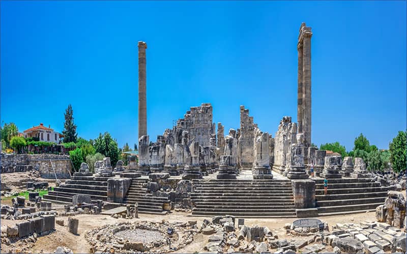 Didim's Temple of Apollo visitor increase