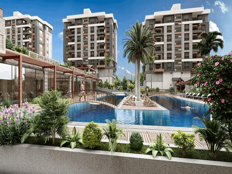 Three bed Apartments in Kepez Antalya